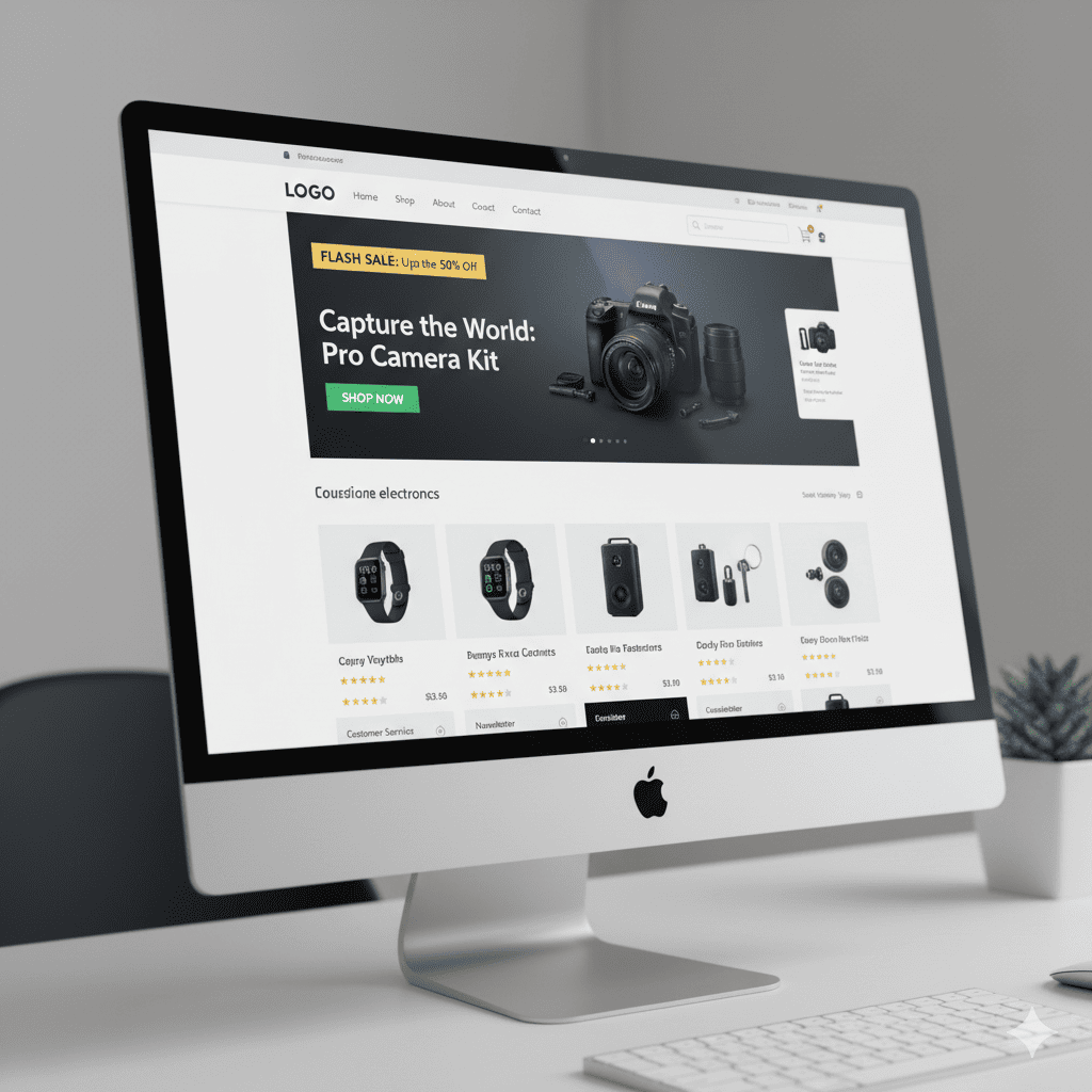 E-Com Website Screenshot