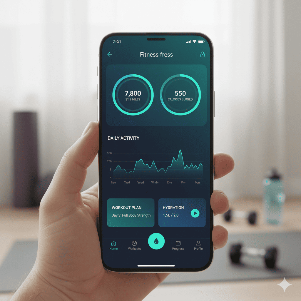 Mobile fitness tracker